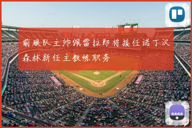 前狼队主帅佩雷拉即将接任诺丁汉森林新任主教练职务