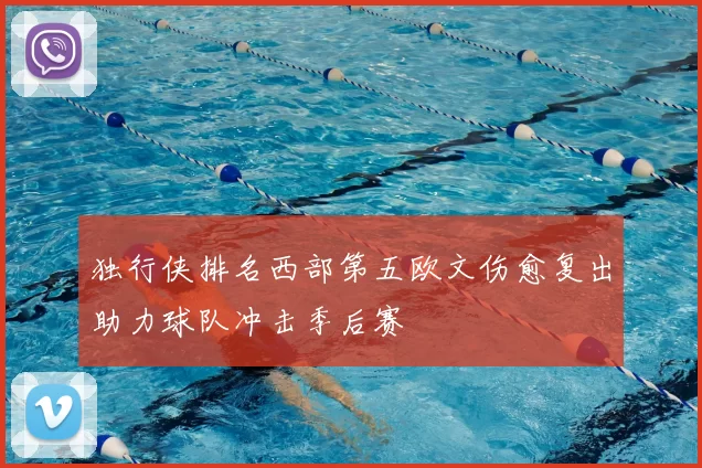 独行侠排名西部第五欧文伤愈复出助力球队冲击季后赛
